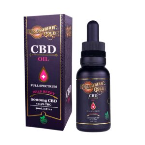 2000MG - Full Spectrum - CBD Oil Drops (Wild Berry)