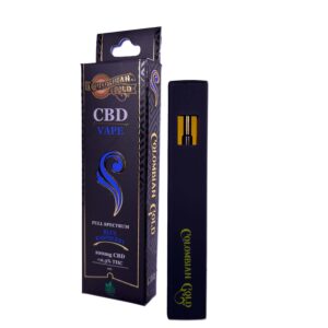 COLOMBIAN GOLD® BRAND CBD_vape 100MG_Blue Raspberry